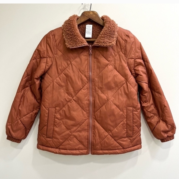 Madewell Sherpa Puffer - Picture 3 of 7